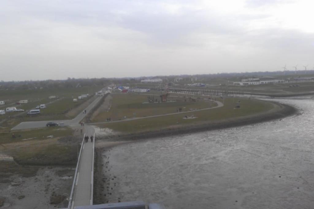 Nordsee Und Natur. Gemuetliche Fewo Mit Deichblick Dorumer Neufeld Dış mekan fotoğraf